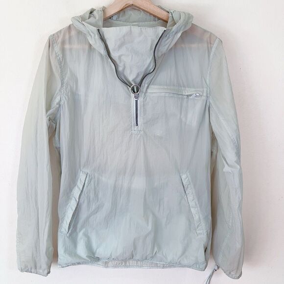 Lululemon Step Out Anorak Ocean Air Windbreaker Rain Jacket - Picture 3 of 16